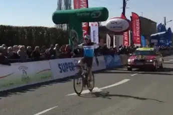 Gougeard slaat dubbelslag in Circuit Cycliste Sarthe; Van der Poel zakt naar tien