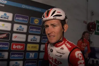 Ploegleider Lotto Soudal 'niet happy en niet depressief' over klassiekers