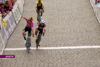 Teunissen wint vijfde etappe in Duinkerke en verstevigt zijn leiderstrui