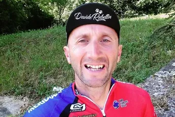 Eén keer raden wie er nog maar een jaartje aan vastplakt; Davide Rebellin (bijna vijftig)