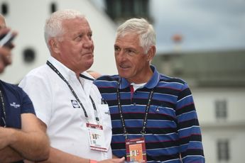 Lefevere vindt UCI hypocriet: 'Leggen zichzelf geen boete op voor paaltje in laatste kilometer Parijs-Nice'