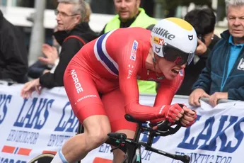 Live koers in Noorwegen: Toekomstig Sunweb-renner flink sneller dan Foss