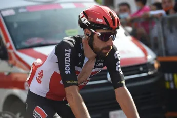 De Gendt 'met tranen in de ogen' uit Giro, Lotto Soudal met twee renners over