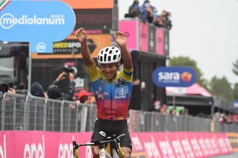 Caicedo (vorig jaar nog ritwinnaar) moet Giro verlaten, maar komt met schrik vrij