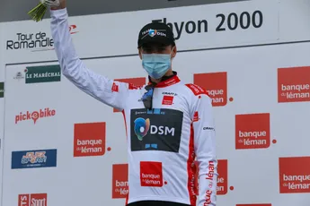 Arensman (tiende) grijpt witte trui in koninginnenrit Romandië: 'Was een epische dag'