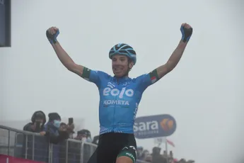 Fortunato kraait victorie in tweede etappe Ronde van Asturië; Italiaan grijpt ook de leiderstrui