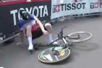 Nachtmerrie voor Cavagna: Fransman ruikt aan zege, maar valt in laatste meters