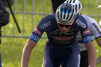 Van der Poel animeert en wint direct overtuigend in shorttrackwedstrijd in Albstadt