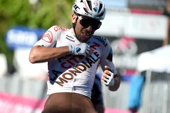 Vendrame dolblij met ritzege in Giro: 'Het is een droom die uitkomt'