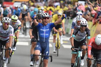 Cavendish is terug met ritzege in de Tour, Van Moer strandt in ultieme slotfase