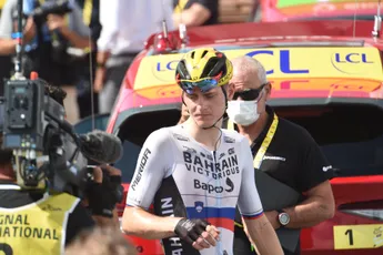 Mohorič is kritisch na verloren sprint in San Sebastián: 'Heb fouten gemaakt'