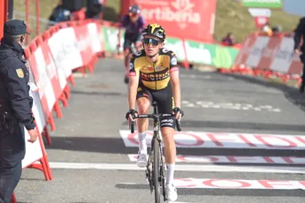 Bouwman zag Jumbo-Visma onderuitgaan: 'Primoz en Steven vielen hard, maar lijken oké'