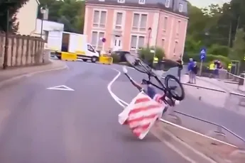 [Update] Mollema heeft last van valpartij en gaat niet meer van start in Luxemburg