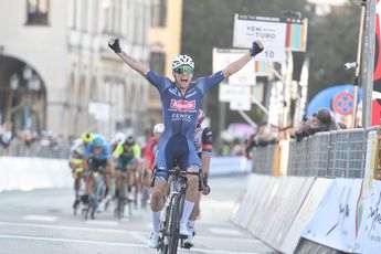 Meurisse verrast Trentin in Giro del Veneto, sprintend pelotonnetje komt net te laat