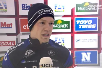 Ronhaar derde in Besançon: 'Had niet verwacht hier podium te rijden, echt ongelofelijk'