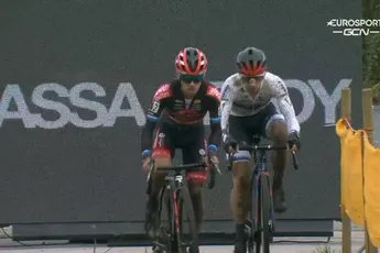 Iserbyt ziet sterke Van der Haar winnen in Tabor: 'Hij bleef maar rijden'