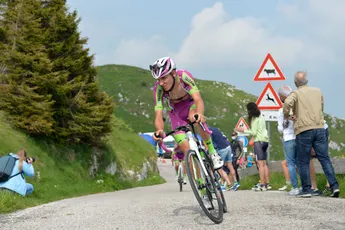 22-jarige Zana (Bardiani) brandt van ambitie: 'Ik versloeg Pogacar, ik kan net zo ver komen'