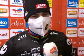 Van Aert met nieuwe zege op zak naar Val di Sole: 'De benen zullen het zeker voelen'