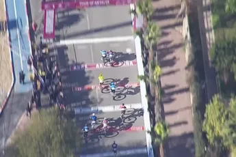 Gigantische crash ontsiert de door Malucelli gewonnen eerste etappe in Tour of Antalya