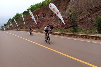 Alan Boileau overklast Goldstein in laatste honderd meter en pakt de zege in Ronde van Rwanda