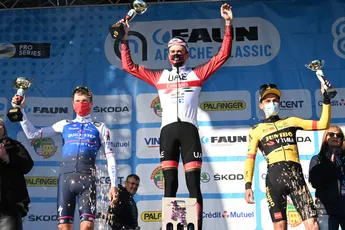 Kuss en Vansevenant tevreden met podium achter McNulty: 'Hij was gewoon heel sterk'