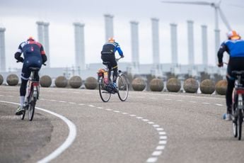 Update | Van uitstellen komt letterlijk afblazen: NK Tegenwindfietsen afgelast wegens te harde wind