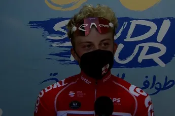 Van Gils over 'bijzonder gevoel' na zege in Saudi Tour: 'Het was een prachtige ervaring'