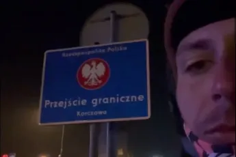 Lachlan Morton haalt twee ton op met bizarre fietstrip van München naar Oekraiënse grens