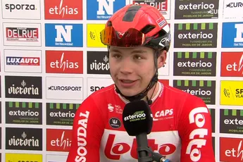 De Lie viert verjaardag met derde plek in Nokere Koerse: 'Het was super goed'