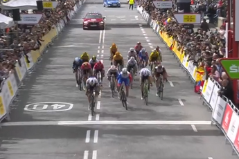 Bagioli sprint in chaotische slotrit Catalonië naar zege, eindzege voor Higuita