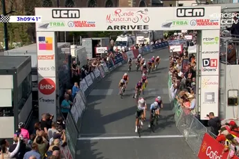 Thalita de Jong grijpt verrassend de zege in Ronde de Mouscron