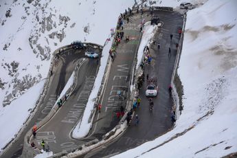 Giro-organisatie is alert voor slechte weersomstandigheden op Umbrailpass en stelt extra maatregelen