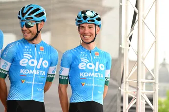 EOLO-Kometa vat Giro 'in full swing' aan; kopmannen Fortunato en Albanese tonen vorm in Asturië