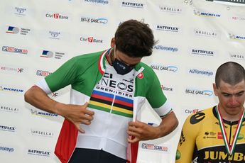 Ganna zet Cattaneo en Affini op grote achterstand bij Italiaans kampioenschap tijdrijden