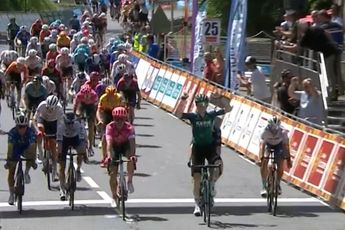 Adriá verrast Valgren in door hittegolf extreem ingekorte etappe La Route d'Occitanie