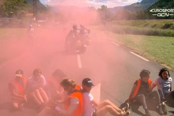 Zonneveld baalt van achterblijven wielersport in klimaatkwestie: 'Zeven keer vervuilender dan Formule 1'