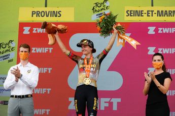Marianne Vos pakt ritzege en geel in knaller van een finale in Tour de France Femmes