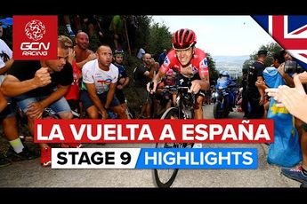 🎥 Samenvatting etappe 9 Vuelta a España 2022: Renners klauteren naar boven op loeisteile slotklim