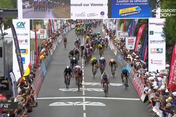 Lepe veteraan Julien Simon verrast sprinters in eerste etappe Tour du Limousin