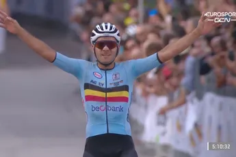 Fenomenale Vermeersch kroont zich tot eerste wereldkampioen Gravel, Van der Poel derde