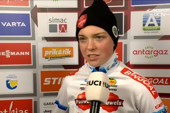 Van Empel en Van Anrooij loven prestatie Pieterse: 'Ze was aan het vliegen'