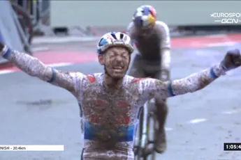 Vanthourenhout rekent in Overijse af met door mislukte start en val gekwelde Pidcock