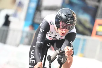 Onvervalst 1-2-3'tje UAE-Team Emirates in korte, snedige tijdrit UAE Tour; McNulty slaat dubbelslag