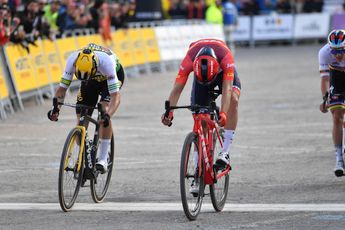 Sterke Ciccone verslaat Roglic en Evenepoel in loodzware tweede etappe Ronde van Catalonië
