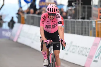 Sean Quinn (EF) legt Schmid en Calzoni erop in lastige klimetappe in Coppi e Bartali, Schmid nieuwe leider