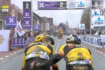 De Cauwer over Ronde van Vlaanderen-kansen Van Aert: 'Misschien zijn Van der Poel en Pogacar ook sterker'