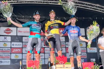 Onverwachte podiumplaats voor baanrenner Robbe Ghys: 'Mijn sprinter zat niet meer in mijn wiel'