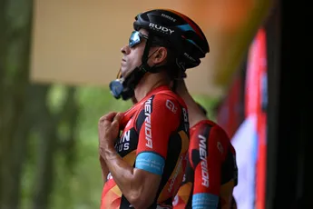 Tourselectie Bahrain Victorious (met Poels) rond: Landa voor het podium, Bilbao schaduwkopman, Bauhaus sprint