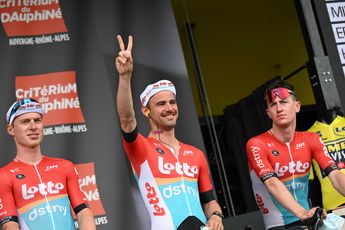 Campenaerts kleurt Dauphiné-etappe met lange aanval: 'Helaas had het peloton andere ambities'