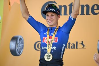 Jasper Philipsen kraait victorie in Elfstedenrace: 'Nog vermoeid van de Münsterland Giro'